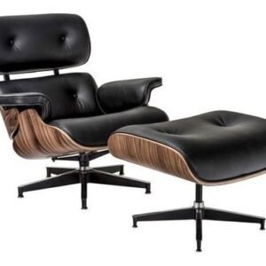 POLTRONA CHARLES E EAMES COM BANQUETA2