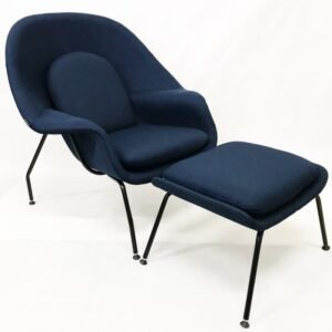 POLTRONA E BANQUETA WOMB CHAIR2