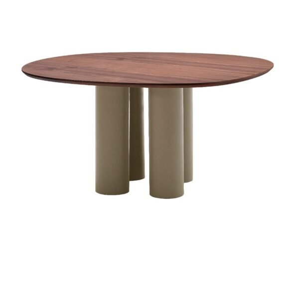 MESA DE JANTAR CAULA ARREDONDADA