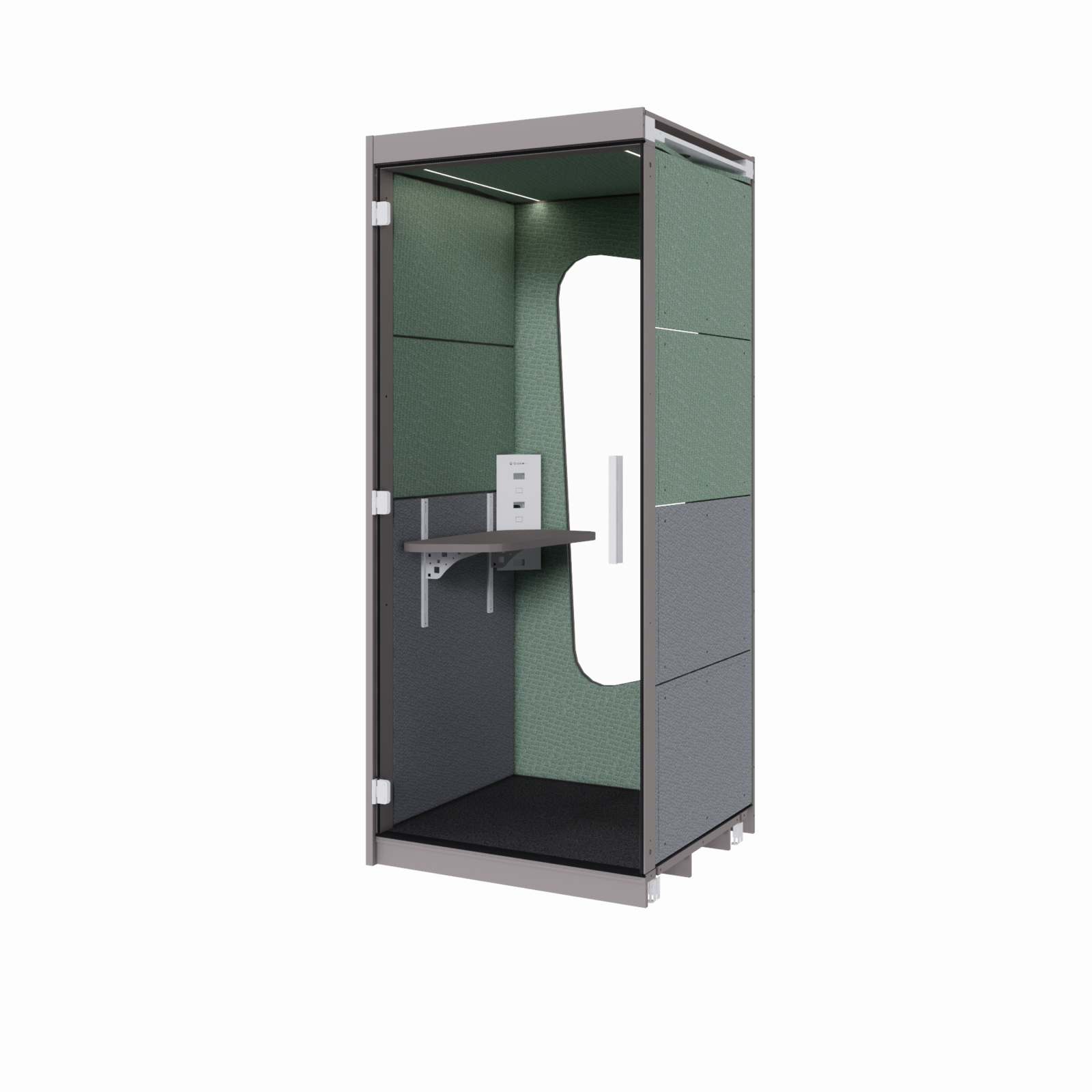 Cabine Acustica Individual - Fundo De Vidro
