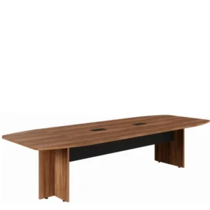 Mesa De Reunião Semi Oval - C/ Caixa