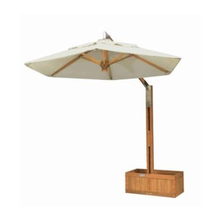 Ombrelone Lateral Com Floreira